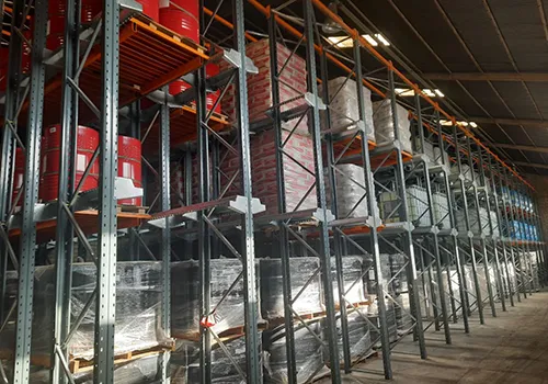 قفسهبندی انبار کارخانه